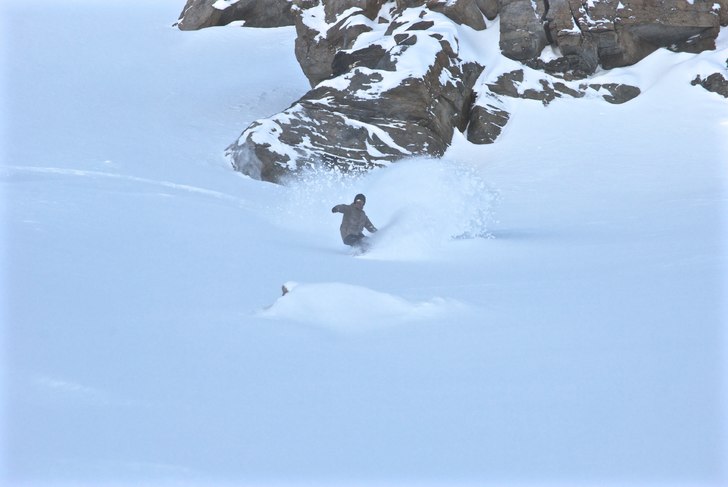 Val Thorens 2014. Foto: Björn Vestling. Åkare: Adam Stenvall.