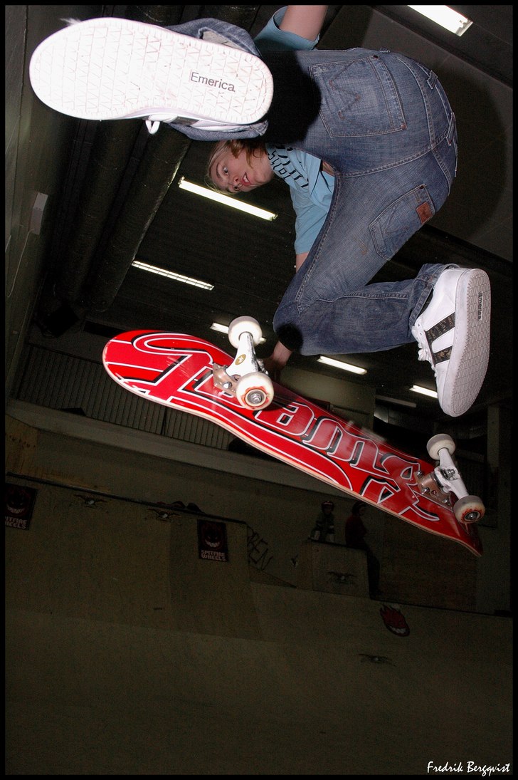 Skön bild på Tobbe. . Foto: Fredrik Bergqvist. Åkare: Tobias Ekholm.