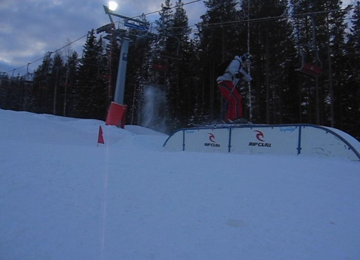 En liten box.... Åkare: David Enlund.