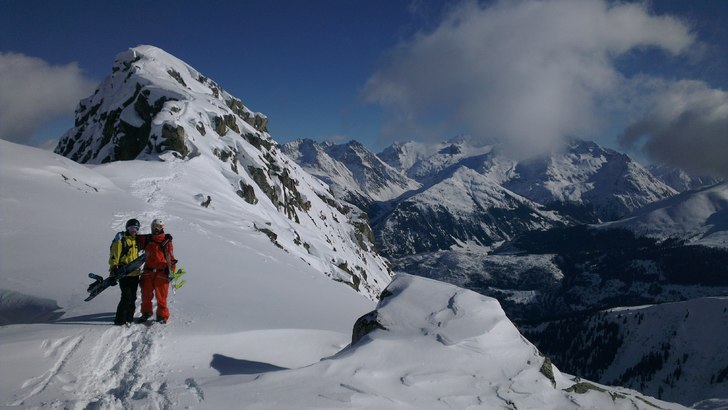 Disentis 2014 - @carlarn och Viktor.