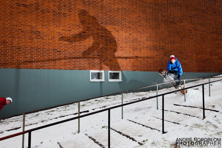 Fotosession i Mariestad. För mer bilder gå in p�. Foto: André Nordblom. Åkare: Martin Kanåker.