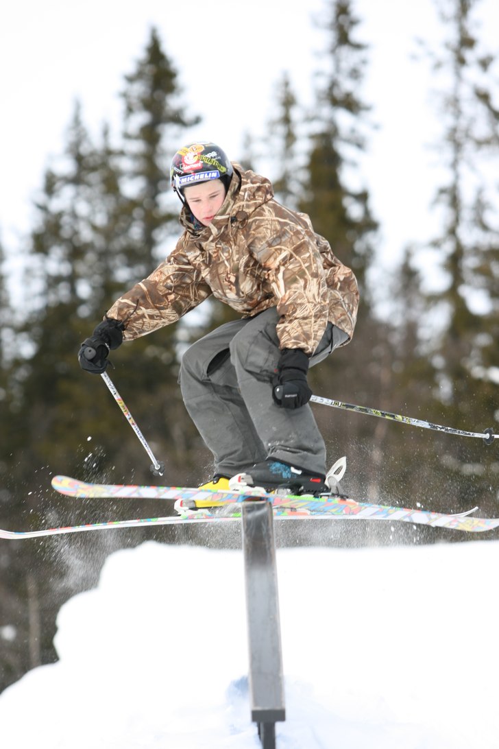 rainbow rail in bydalen. Foto: Gurra. Åkare: Jag(Jesper).