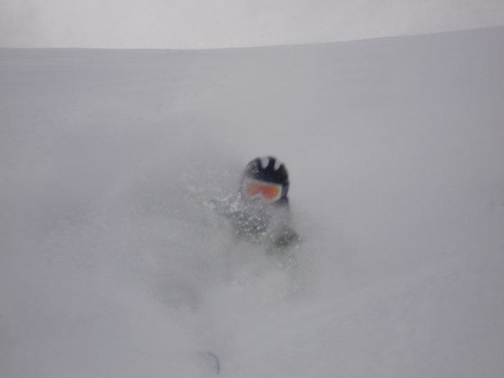 Pumpar puder i Lenzerheide:D. Foto: joakim Näsman. Åkare: Markus Näsman.