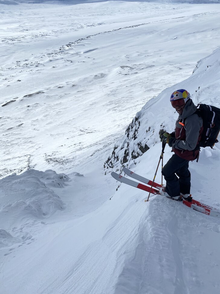 På toppen vid Predikstolen tillsammans med min sk.