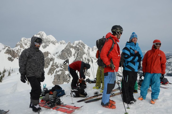 Lite turande runt Thunder Meadow cabin.. Foto: hmm..... Åkare: tysken,måssa, sam.