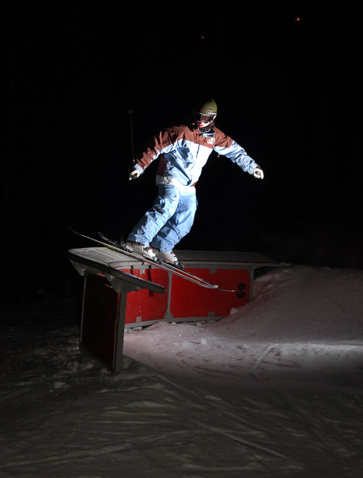 C-rail. Foto: Johan Hellman. Åkare: Eric Hellman.