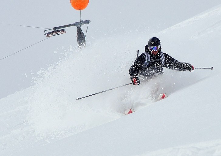 Söker nästa sväng, fan vad najs. Foto: Petteri Koste. Åkare: Henrik Mideroos.