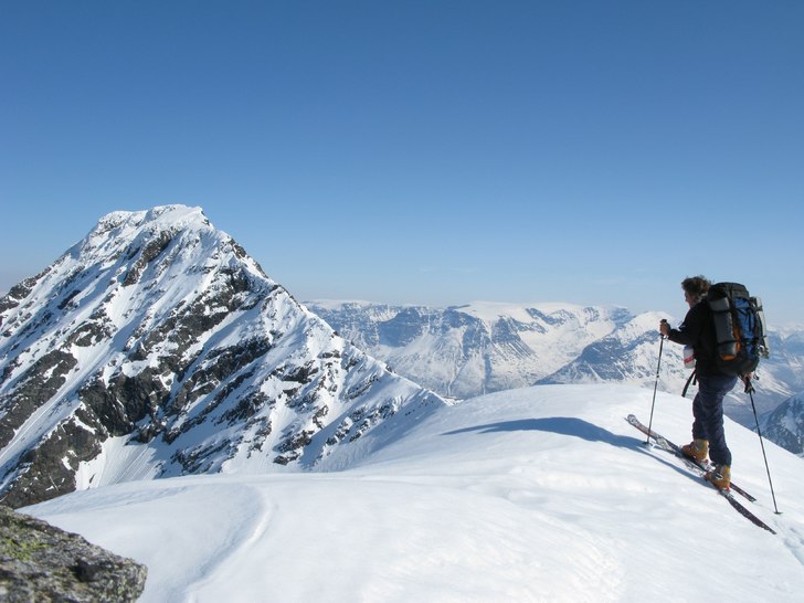 Lyngen på längden. Här på Biellogaisa 1356.. Foto: Patrik Jonsson.
