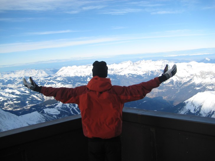 Tackar Chamonix för den underbara åkingen som fi. Foto: Jonas Byding. Åkare: Andreas Cardesjö.