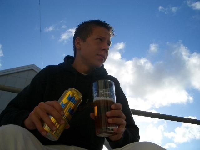 På 18 årsdagen! . Foto: Sandra.