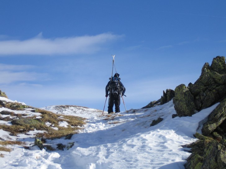 and it's just going down from here... . Foto: Jamie Kennerley. Åkare: Pär Gustafsson.