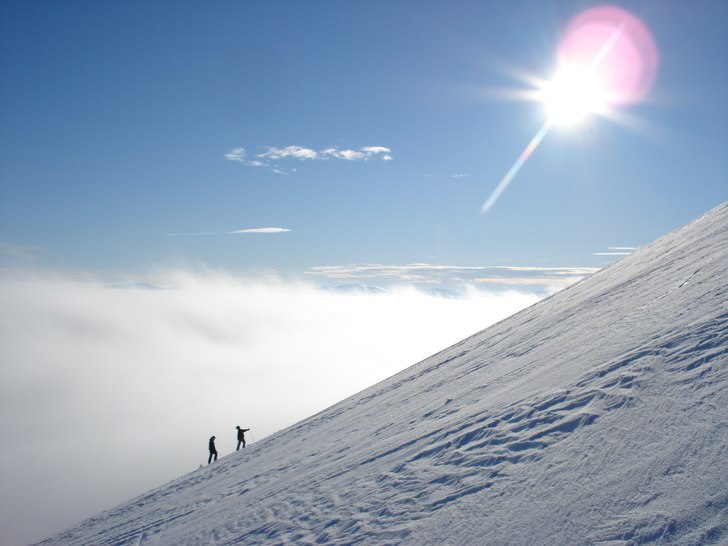 Bakom lillskutan. Foto: Jenny Lidin. Åkare: Andreas Lundberg, Erik Andersson.