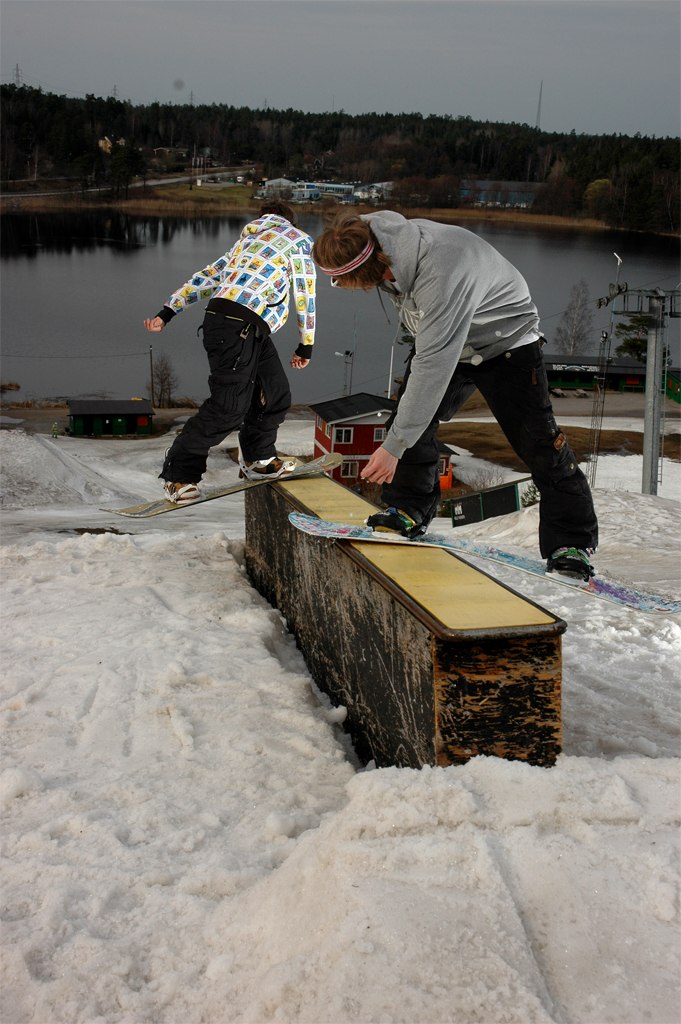 Foto: Jesper Bryngelsson. Åkare: Mickey Reardon, Dennis Olzon.