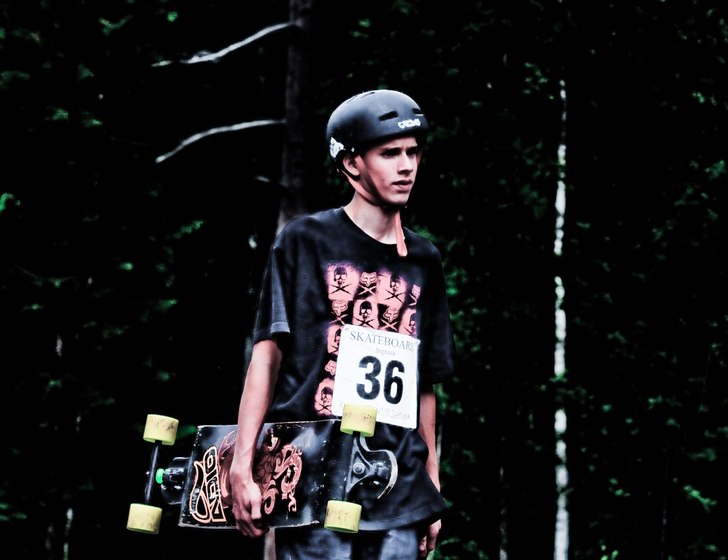 Sigtuna longboard competition. Foto: Andreas Bryngel (jag). Åkare: Algot Olsen.