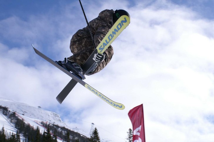 Telia session i bräcke. Foto: Telia. Åkare: Gustav.