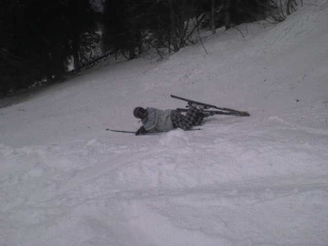 Glömde stanna.... Foto: Linda Öster. Åkare: Me.