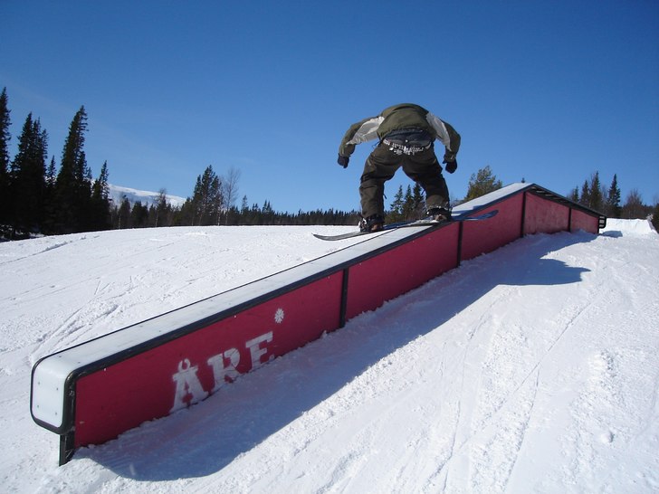 Sw fs boardslide. Foto: Erik Nyberg. Åkare: Fredrik Nyberg.