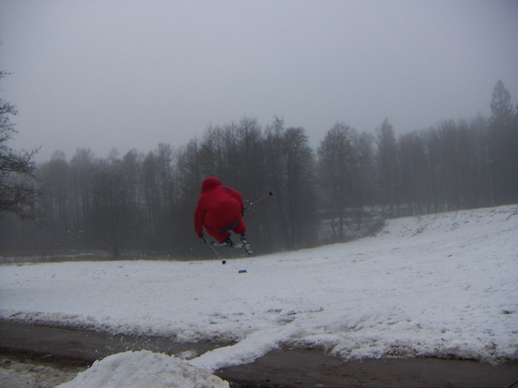 litet road gap. Foto: hans areskoug. Åkare: eric sävenfalk.