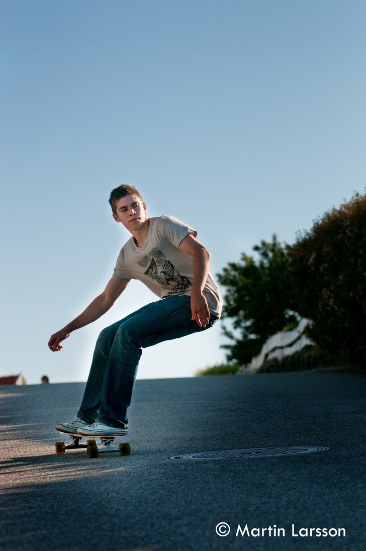 Carving. Foto: Martin Larsson. Åkare: Daniel Ridl.