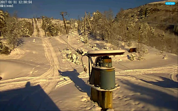 Strøkent!
Satser på bra forhold til helgen!.