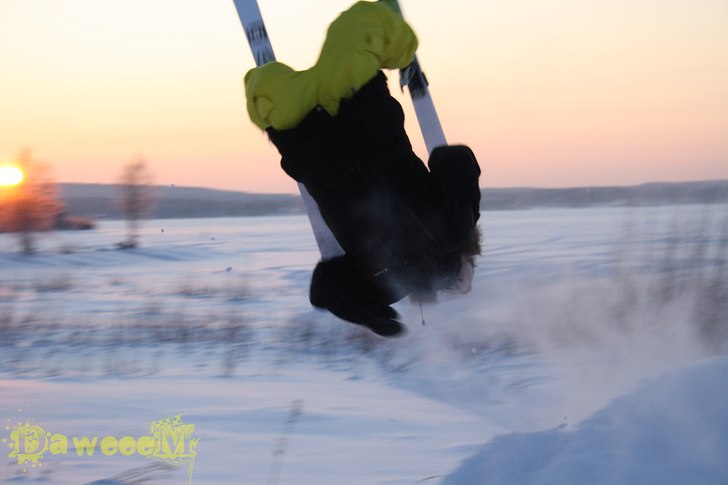 Min första backflip!. Foto: Lotte. Åkare: Daweee.