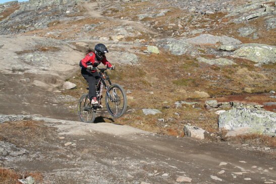 Åkare: Märta Olson.