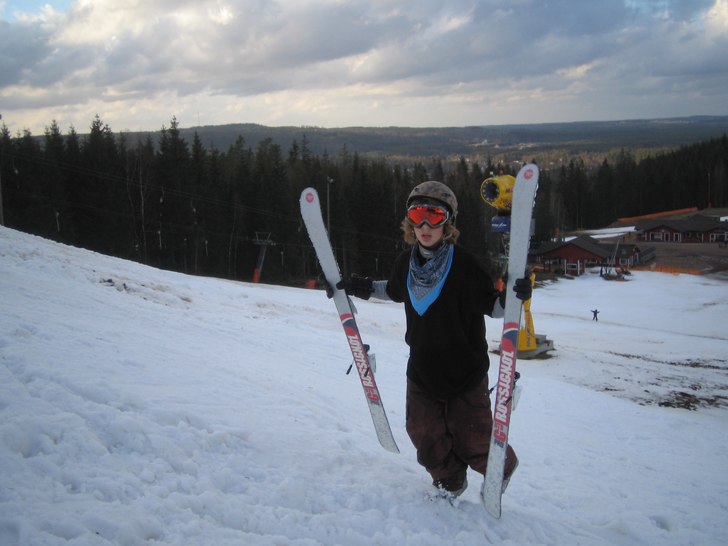 Julle och hans vänner (hestra ride team) hajkar d. Foto: Marcus månsson. Åkare: Justus johansson (jag).