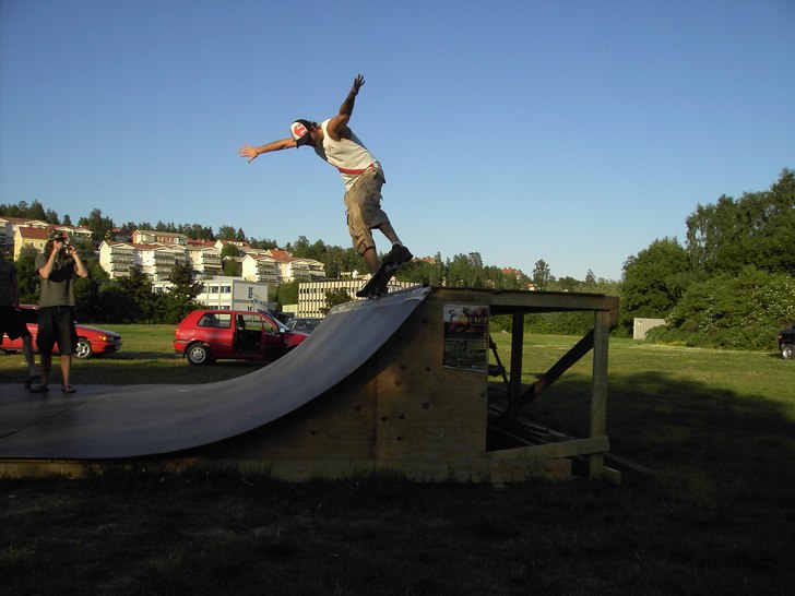 Samma kväll.... Foto: Jonas Abrahamsson. Åkare: Kristofer Fahlgren.