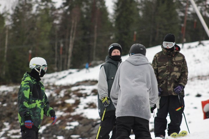 Foto: Robin Rosenqvist. Åkare: Jesper Johansson, Carl Fernlöf, Hugo Johansson, Kim Skog.