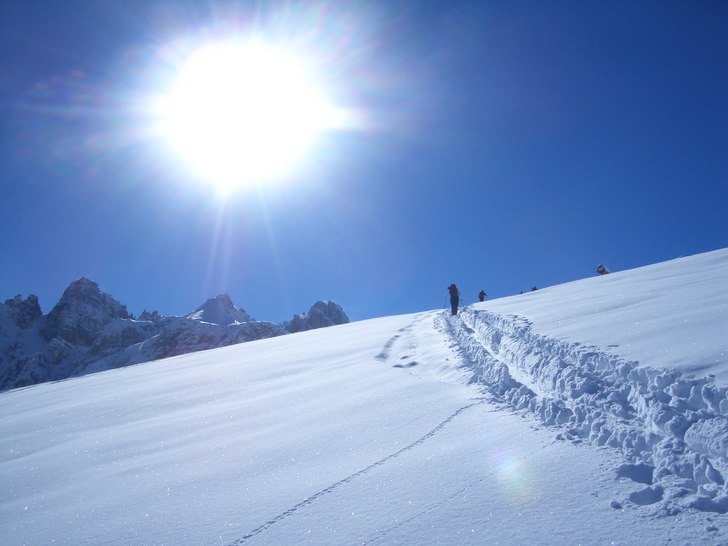 powder on 26 th of October 2010. Foto: me.