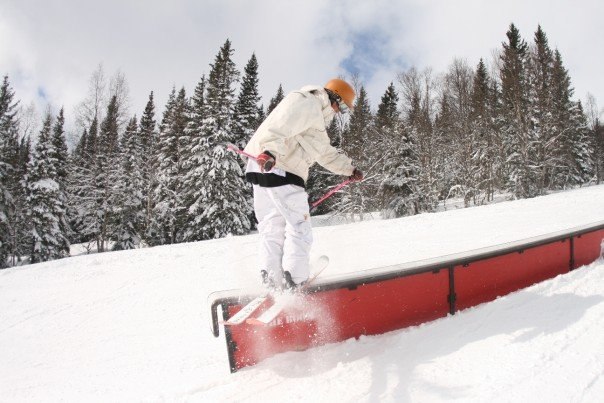 en sån där swup. Foto: Micke Sandgren. Åkare: Stellan Nilsson.