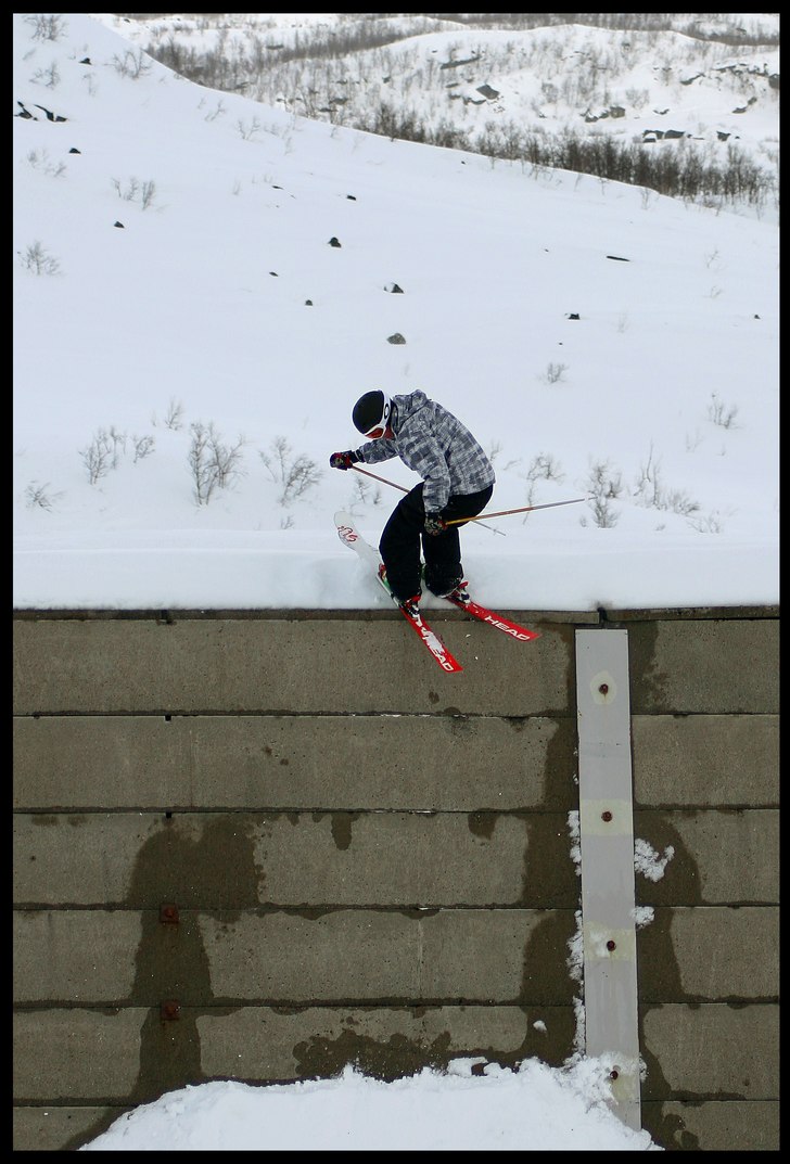 Wallride. Foto: Gabriel M. Åkare: Jacob Gustafsson.