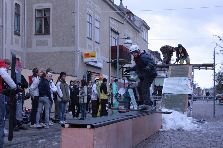 Fucking Åmål Railjam. Foto: Pappa. Åkare: Max Ekholm    jag.