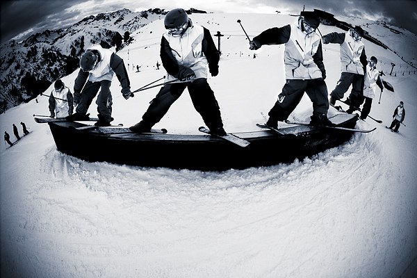 C-box på Österrikiska!. Foto: Marcus Rönne. Åkare: Gabriel Wetscher.