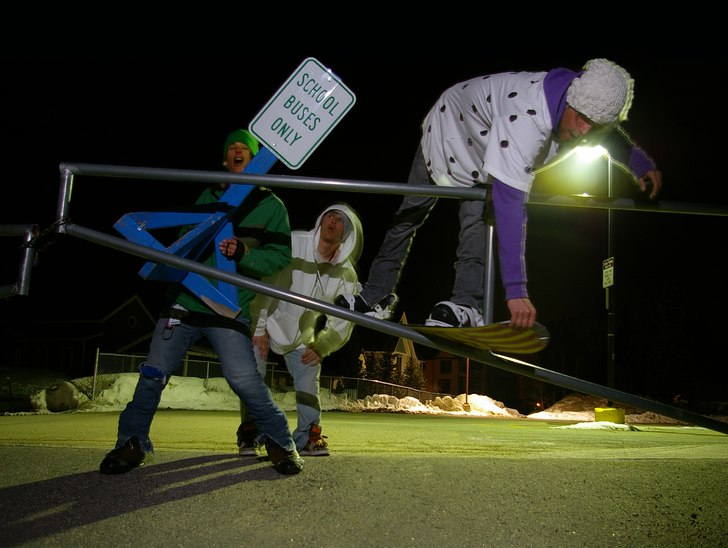 Foto: Rory Gallagher. Åkare: Adam Graves, Sam och Robban.