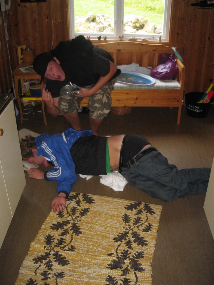 trött kille. Foto: viktor.