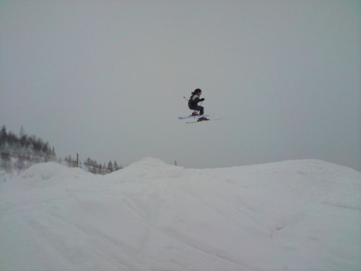 jag i hunflen :p. Foto: poä. Åkare: Jonathan Gullarberg.