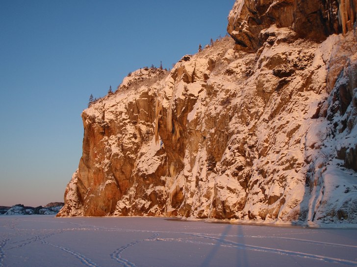 Fin mixklättertur som än så länge är oklättr. Foto: Johan Mörk.