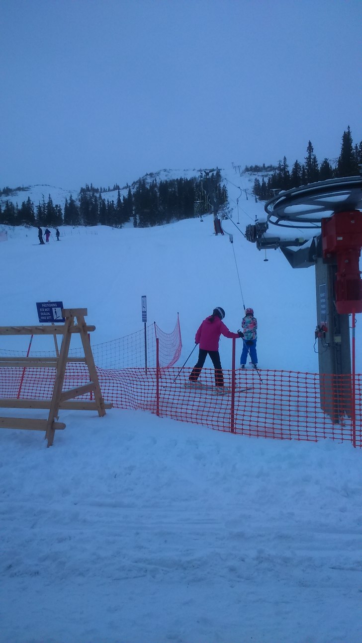 Velkommen til ny dag i Fjellparken
Fine forhold i .