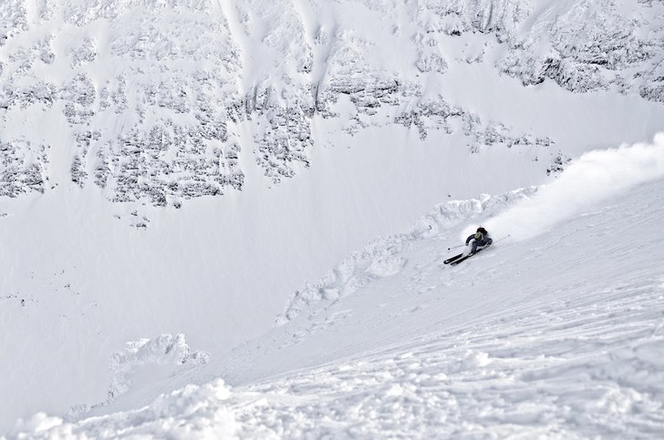 Några sköna dagar på Sylarnas fjällstation med. Foto: Simon Sjörén www.sjoren.se. Åkare: Fredrik Andersson, Östersund.
