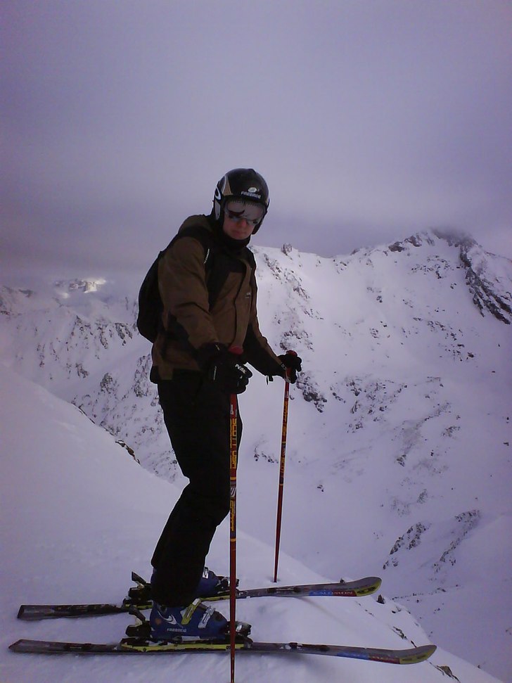 Toppen av Rendel. Foto: Hans Karlsson. Åkare: Niklaz Karlsson.