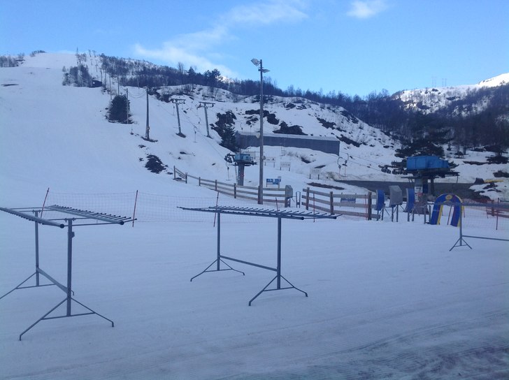 Lørdag 16 april
+ 2 grader,lettskyet vær.
Dette.