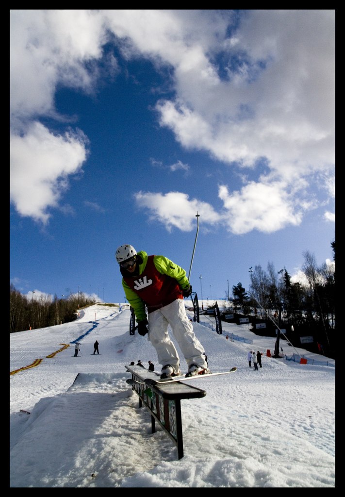 Räjl. Foto: Nicke Jacobsson. Åkare: Kristoffer Hedlöf.