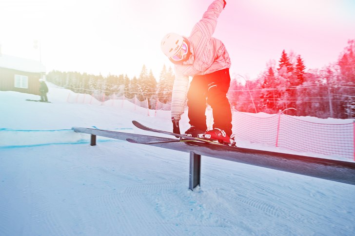 en lite sketchy redigering av mig. Foto: Jan Röhlander. Åkare: Joakim Röhlander (jag).