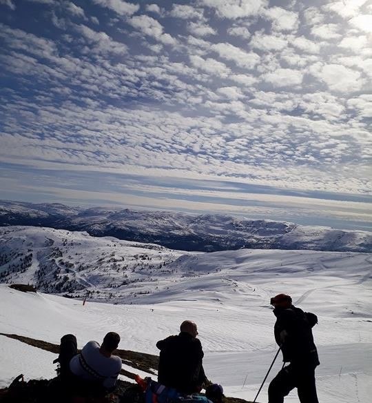 Onsdag 29.03
Onsdag morgon er det lettskya ver, vi.