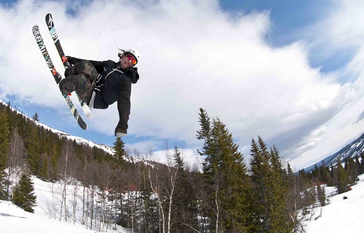 Jag och Max Neurisser lekte lite med denna bild f�. Foto: Max Neurisser. Åkare: Jeppenator.