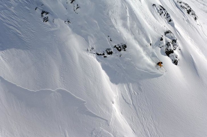 Var med mattias och kollade om det gick att få n�. Foto: Mattias Fredriksson. Åkare: Reine Barkered.