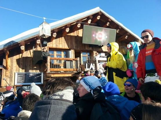 Val Thorens, Folie Douche 2014.