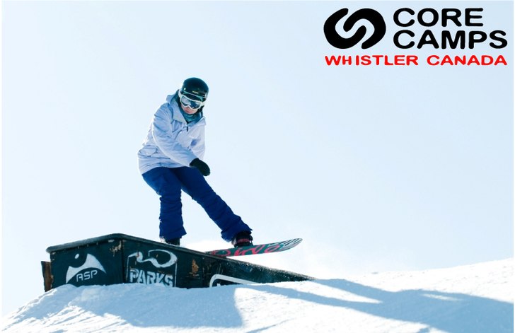 Core Snowboard Camp in Whistler, Canada.