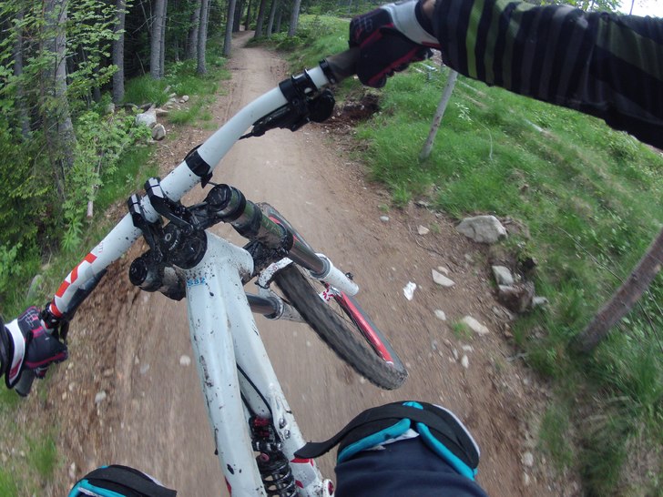 Foto: GO PRO. Åkare: Max Gustavson.